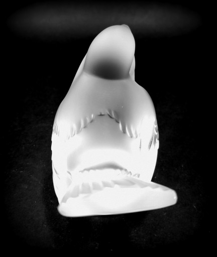 Пресс-папье LALIQUE с хрустальной птицей
