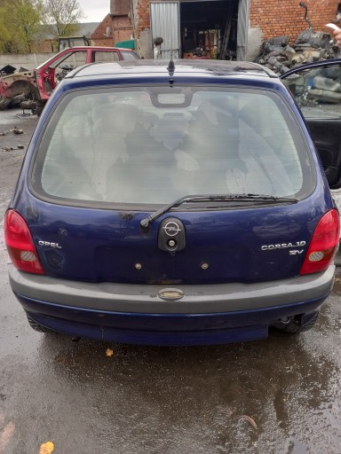 Двигатель Opel Corsa B 2001 г., 1.0 бензин, в рабочем состоянии.