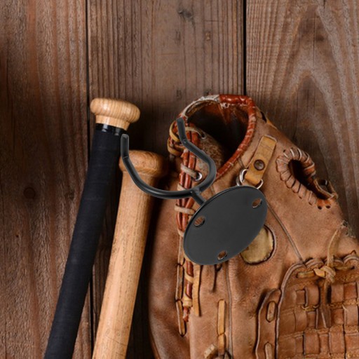 Stojak na piłkę baseballową do montażu na ścianie. Uchwyt na piłki sportowe