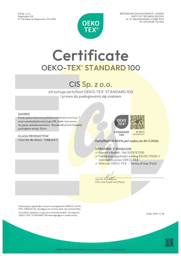 Materac 150x200 piankowy visco 9cm H4 H3 twardy na alergię T30 dwuosobowy