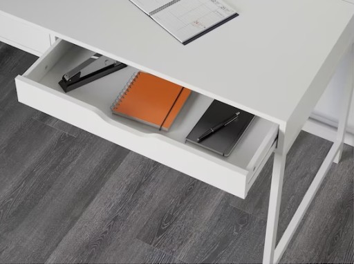 IKEA ALEX Biurko biały 132x58 cm