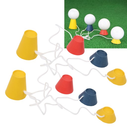 2 zestawy przenośnych gumowych zimowych koszulek golfowych odpornych na
