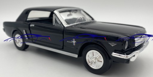 Ford MUSTANG 1/2 купе 1964 года, масштаб 1:24, Motormax 73273