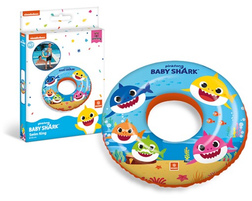DMUCHANE KOŁO DO PŁYWANIA BABY SHARK MONDO 50 CM
