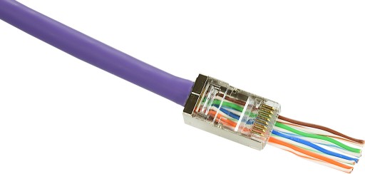 РАЗЪЕМЫ RJ45 CAT.6 ПРОХОДНЫЕ ЭКРАНИРОВАННЫЕ STP FTP ПРОХОДНЫЕ ПОЗОЛОЧЕННЫЕ 10 шт.