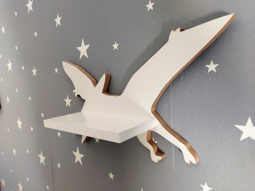 Półka Dinozaur Pterodaktyl, dla fana dinozaurów pteronodon jurajski kreda