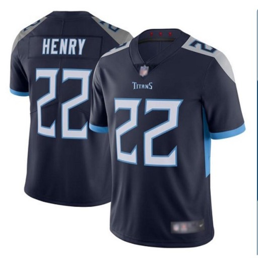Трикотажные изделия Camisa Tennessee Titans 2022 года с именем Деррика Генри Эй Джей Брауна