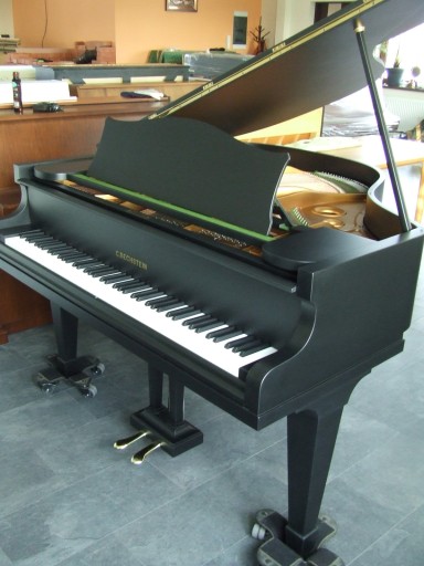 Пианино C.Bechstein 140 см после ремонта, черное