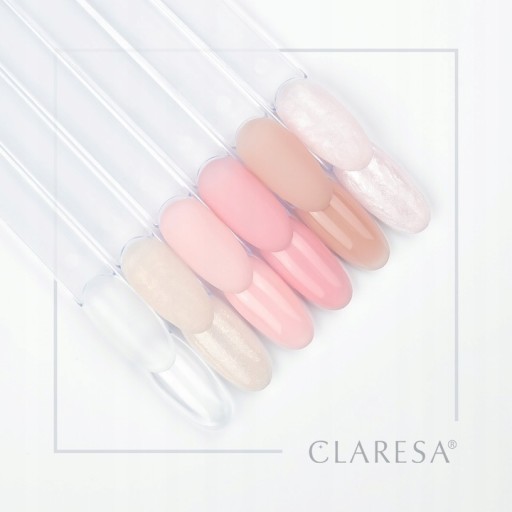 НАБОР 2x геля для наращивания ногтей CLARESA 12 г