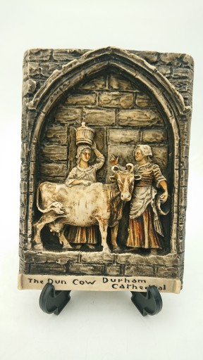 Рельефная керамическая картина Dun Cow Durham Catedral Ivorex