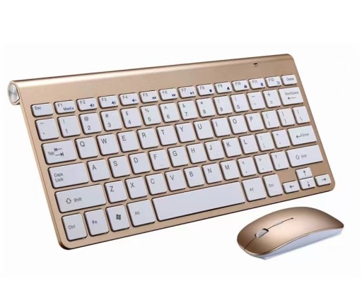 НАБОР БЕСПРОВОДНОЙ МЫШИ КЛАВИАТУРА И МЫШЬ USB MINI SLIM для ноутбука, ТВ, ПК