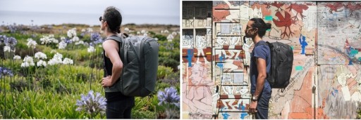 Рюкзак PEAK DESIGN Travel 45л СЕРЫЙ ЗЕЛЕНЫЙ