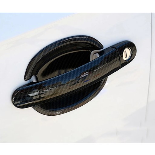 Накладки на ручки дверей VW GOLF 5 V 2003 - 2008 карбон