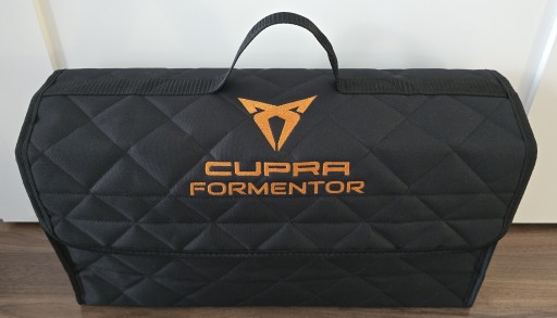 Сумка-органайзер в багажник автомобиля ЛОГОТИП Модель бренда CUPRA FORMENTOR