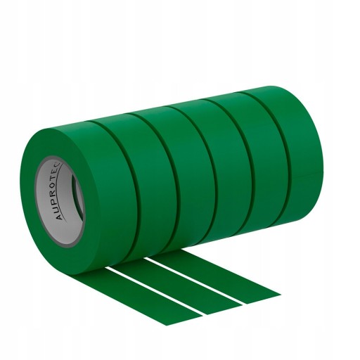 e.tape.stand.10.зеленая изолента, (10м)