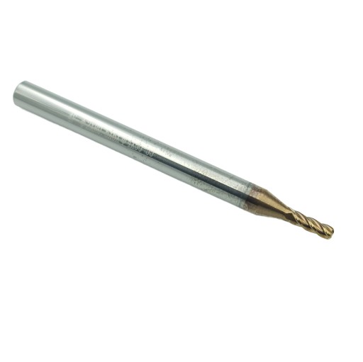 Радиальная фреза VHM 2 x R0,5 x 4D x 50 мм, 55 HRC