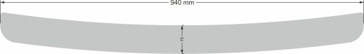 НАКЛАДКА БАМПЕРА VW PASSAT B6 COMBI 2005-2010 гг.