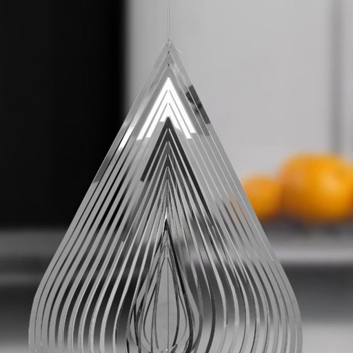 amleso 3D садовые колокольчики висит на ветру