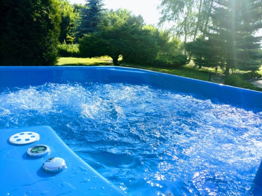 Balia beczka kąpielowa jacuzzi spa ogrodowe hit