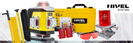 СИСТЕМА NIVEL CL4R CROSS CROSS LASER RED + POLE