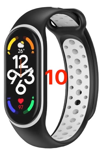 РЕМЕНЬ ДЛЯ XIAOMI MI BAND 5 6 7 ЦВЕТА РЕМЕШКА MIBAND