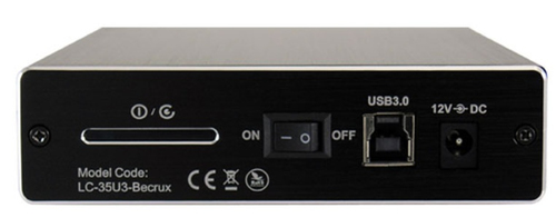 LC-Power LC-35U3-Becrux Черный 3,5 дюйма