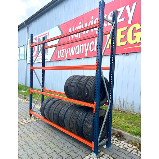 Regał metalowy na opony do warsztatu, garażu L-270