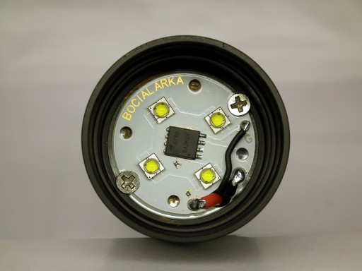 Bocialarka S12 2400лм 4x SST-20 ширина 5000К