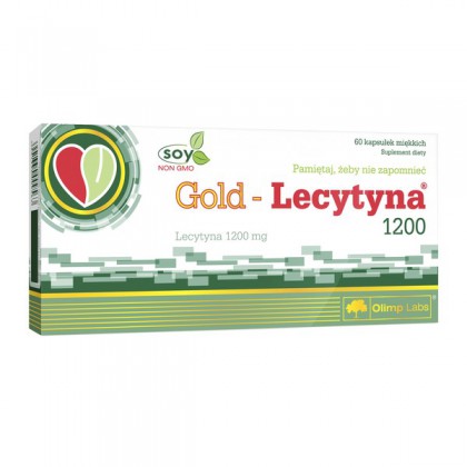 OLIMP GOLD ЛЕЦИТИН 60 капсул 1200 мг ЛУЧШАЯ ПАМЯТЬ