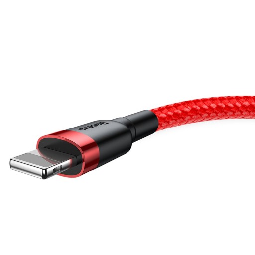 USB-кабель Baseus Cafule 2.4A Lightning, 0,5 м, в оплетке