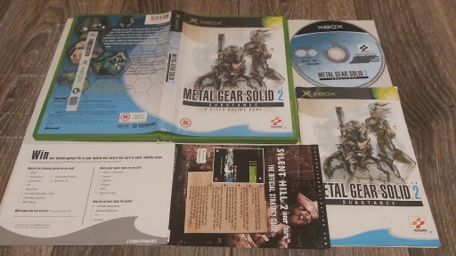 METAL GEAR SOLID 2 SUBSTANCE GRA XBOX CLASSIC GW!