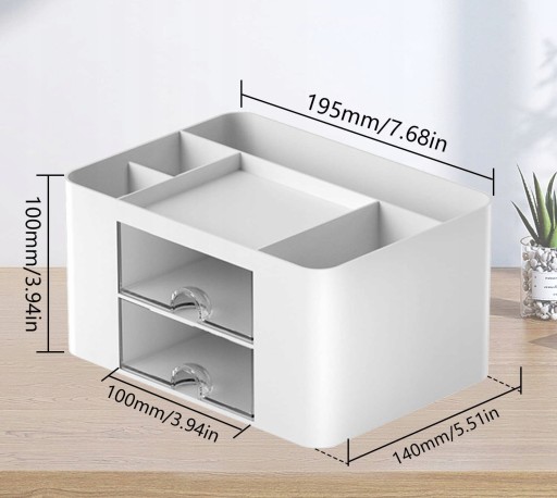 ORGANIZER NA BIURKO Z SZUFLADY PRZYBORNIK