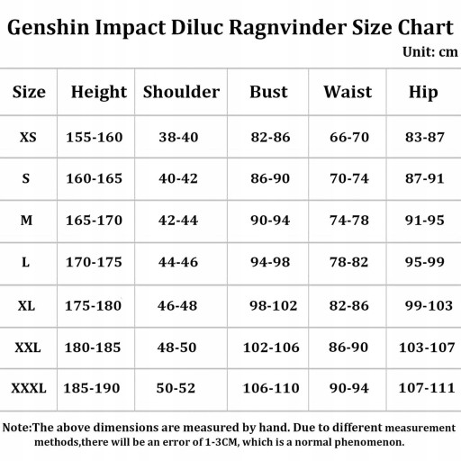 Genshin Impact Diluc Ragnvindr Косплей Костюм