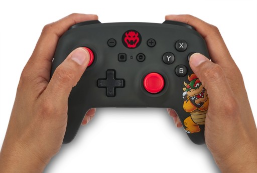 PowerA SWITCH Wireless Pad King Bowser - Супер Марио