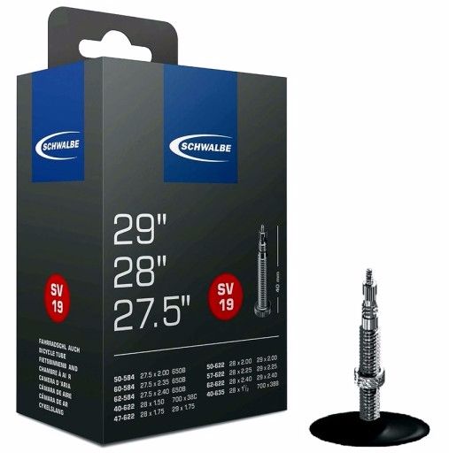 Камера SCHWALBE 28 1,5 1,75|29 2,1 2,25 SV19 PRESTA