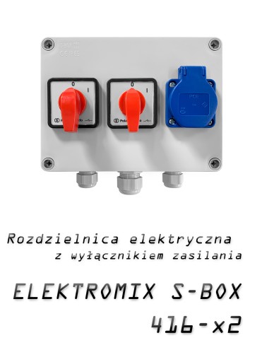 ГОТОВАЯ РОЗЕТКА ДЛЯ РАСПРЕДЕЛИТЕЛЬНОГО ЩИТА 1x16А 230В + 0-1