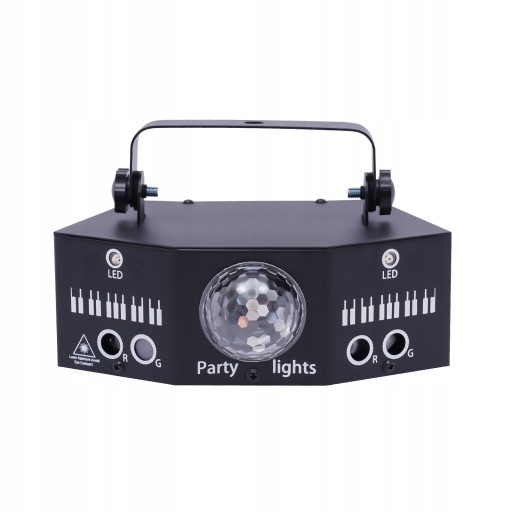7-OKOWA LAMPA SCENICZNA LED MAGICZNA KULA LASEROWA