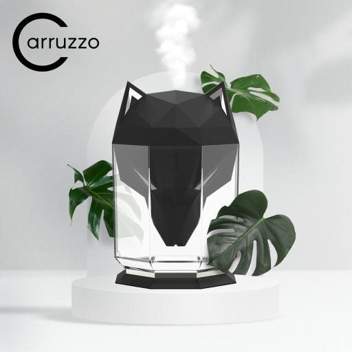 Ультразвуковой увлажнитель со светодиодной подсветкой Carruzzo Wilk, ароматерапевтические масла, 650 мл