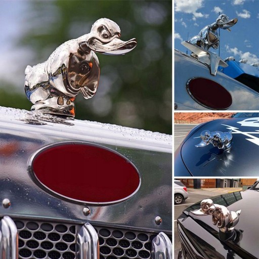 Angry Duck Car Hood Ornament Auto Front Hood Car