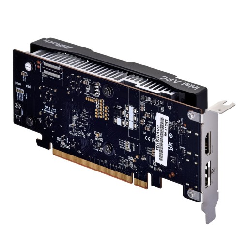 Низкопрофильная видеокарта ASRock Arc A380 6 ГБ