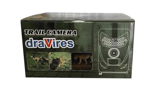 Фотоловушка DraVires, ИК охотничья лесная камера, фотоловушка + наклейка