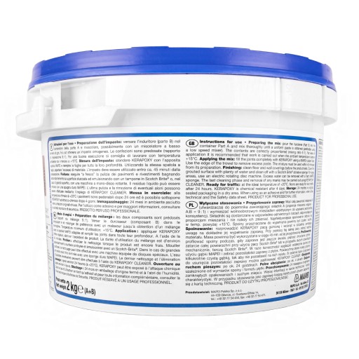 Эпоксидная затирка MAPEI KERAPOXY 2кг - цвет 141 карамель