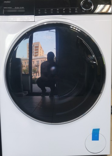 Розетка бытовой техники: Стиральная машина с сушкой Haier HWD80-B14979S Wwa