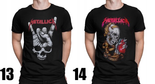 METALLICA METAL Футболка 30 ДИЗАЙНОВ S