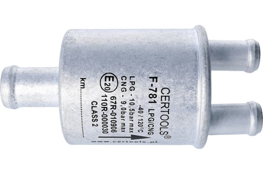 Фильтр летучих фаз CERTOOLS - F-781 16/2x12 мм
