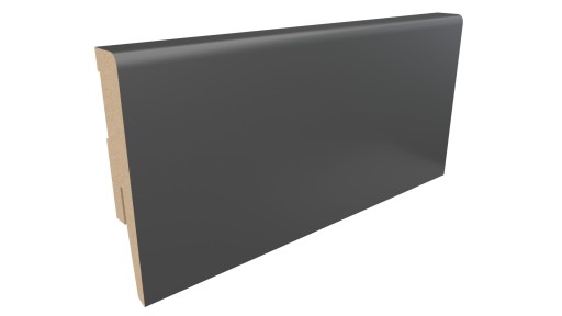 Listwa Przypodłogowa Antracyt Grafit 8cm- 80mm MDF