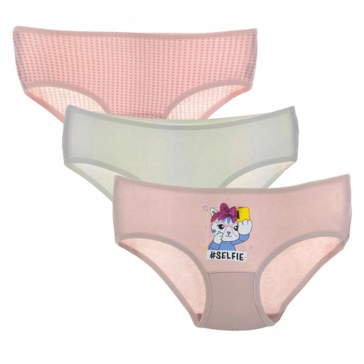 MORAJ Panties Трусики для девочек 3 шт. Точки 116–122