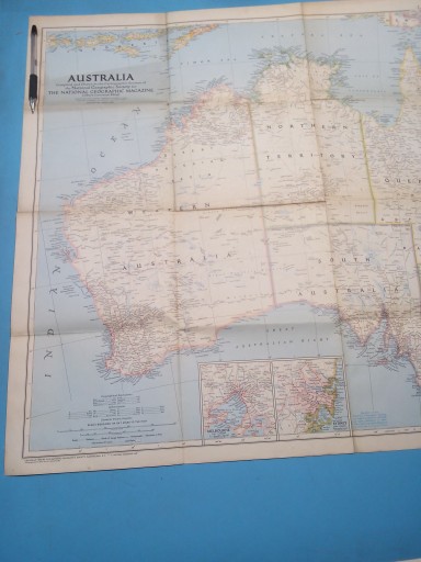 Australia The National Geographic Magazine 1948