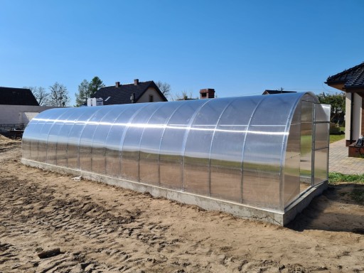 Szklarnia tunelowa 3x12m poliwęglan 4mm prof 20x20