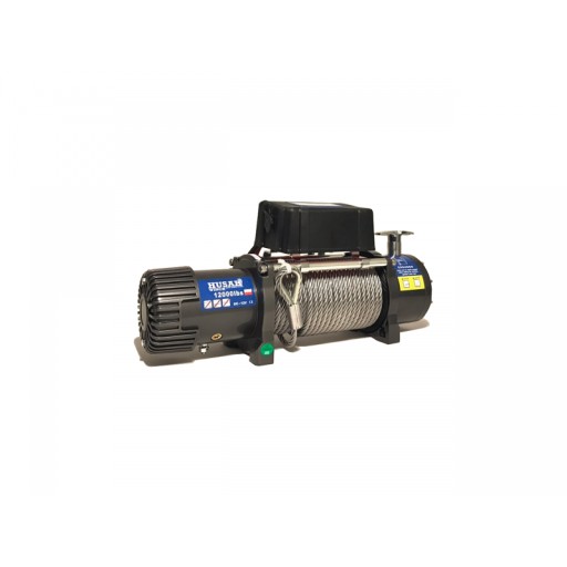 Лебедка Husar 12000 с синтетическим тросом 5,5Т 12В